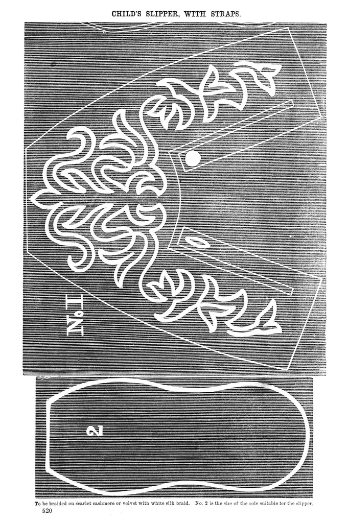 An illustration from Godey's Lady's Book June 1864, 1864, leaf 17