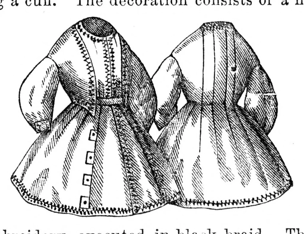 An illustration from Godey's Lady's Book June 1864, 1864, leaf 67