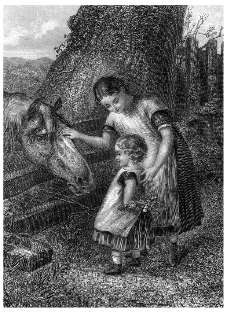 An illustration from Godey's Lady's Book March 1864, 1864, leaf 0