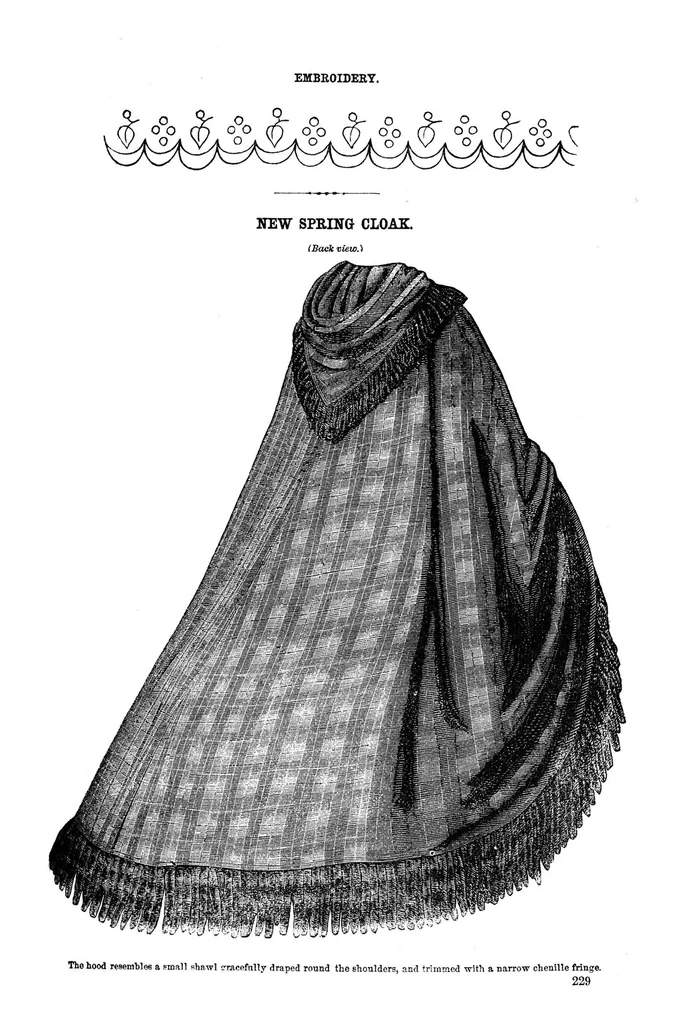 An illustration from Godey's Lady's Book March 1864, 1864, leaf 14