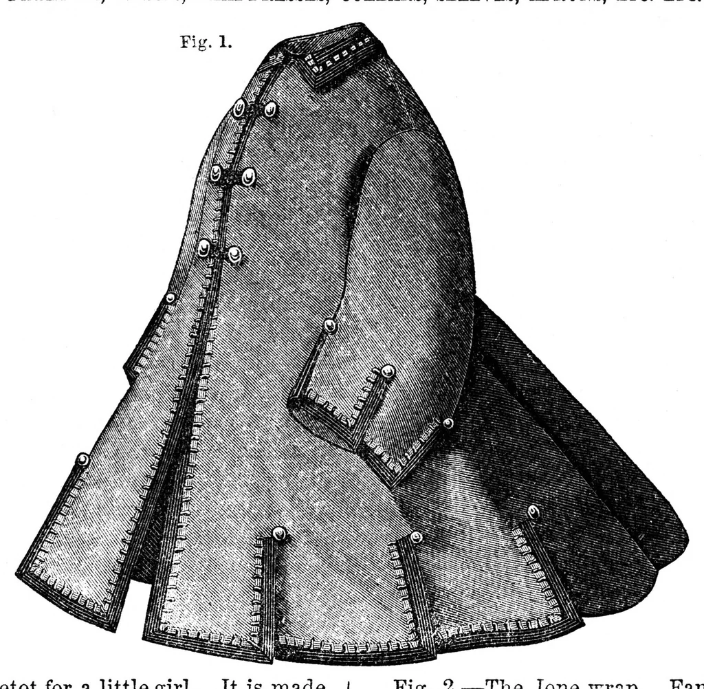 An illustration from Godey's Lady's Book March 1864, 1864, leaf 75