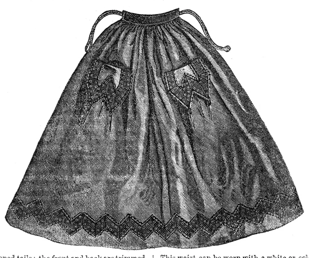 An illustration from Godey's Lady's Book May 1864, 1864, leaf 63
