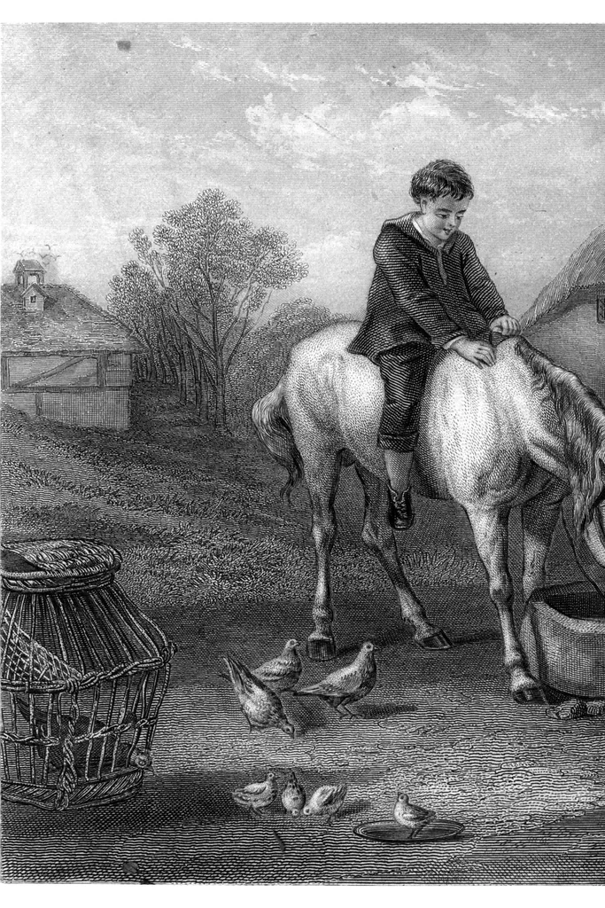 An illustration from Godey's Lady's Book November 1864, 1864, leaf 1