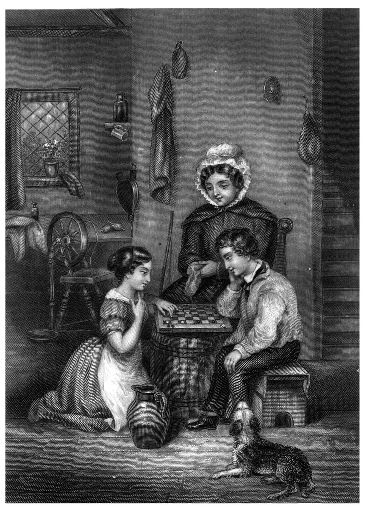 An illustration from Godey's Lady's Book October 1864, 1864, leaf 0