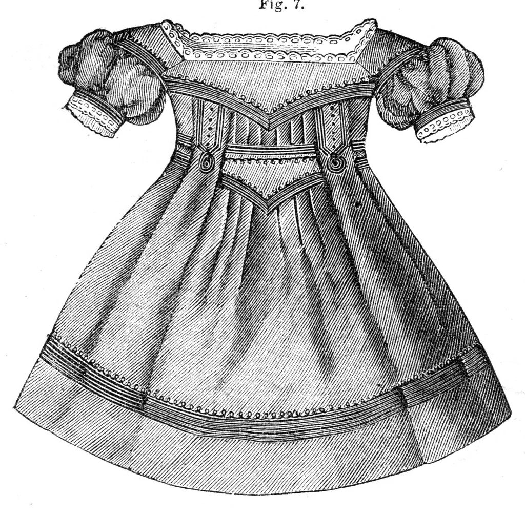 An illustration from Godey's Lady's Book September 1864, 1864, leaf 63