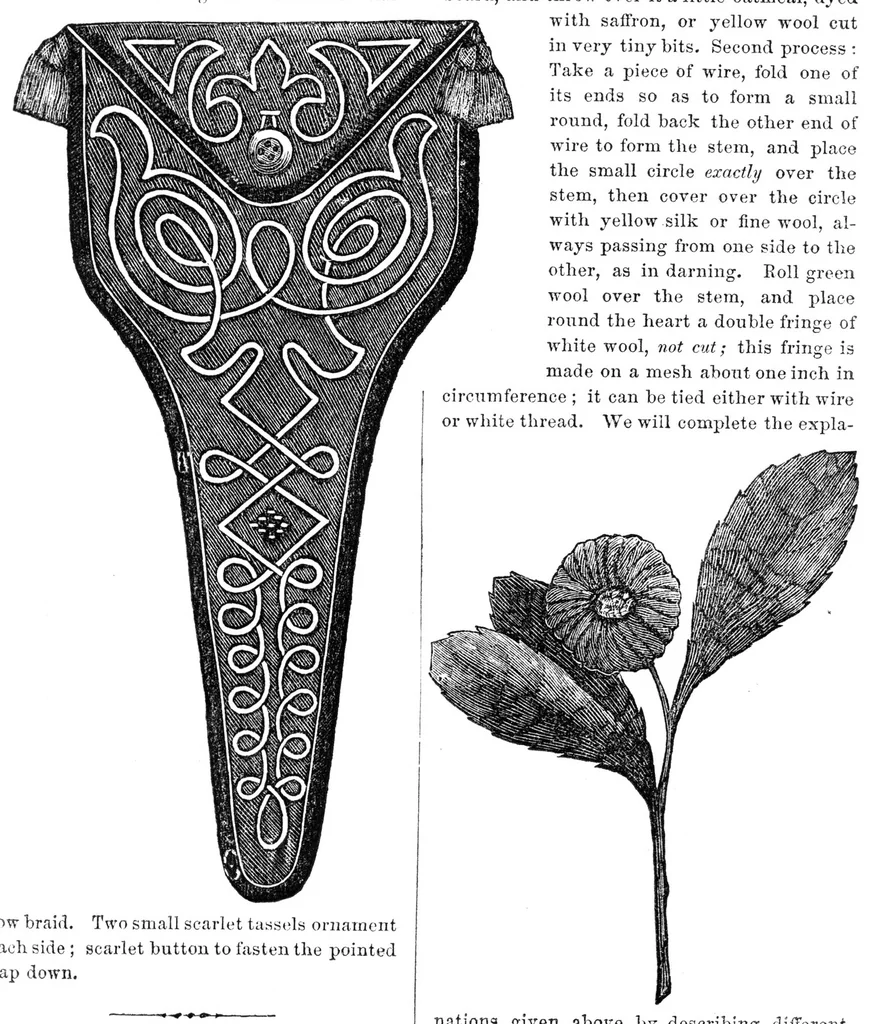 An illustration from Godey's Lady's Book September 1864, 1864, leaf 66