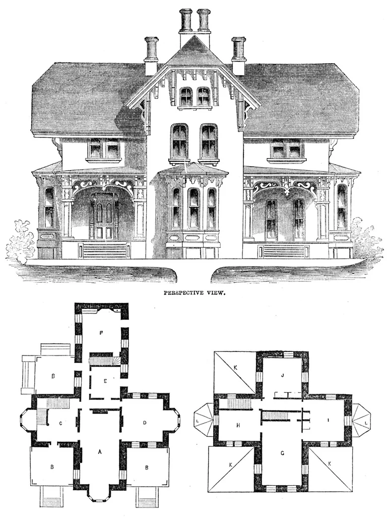 An illustration from Godey's Lady's Book September 1864, 1864, leaf 86
