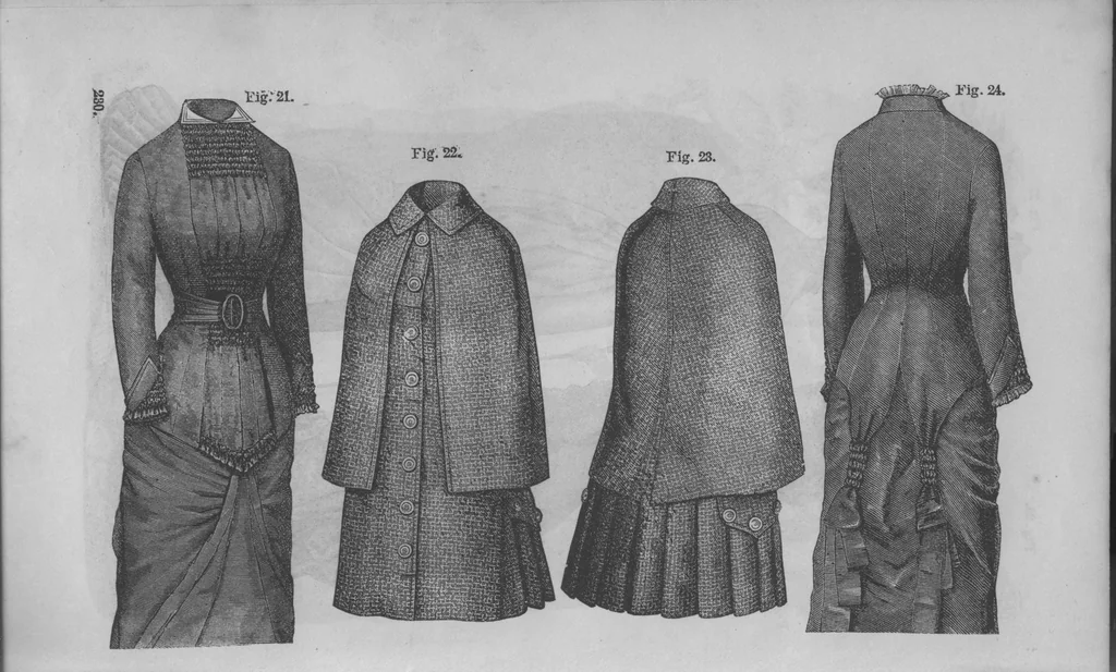 An illustration from Godey's Lady's Book Volume 101 July To December 1880, 1880, leaf 173