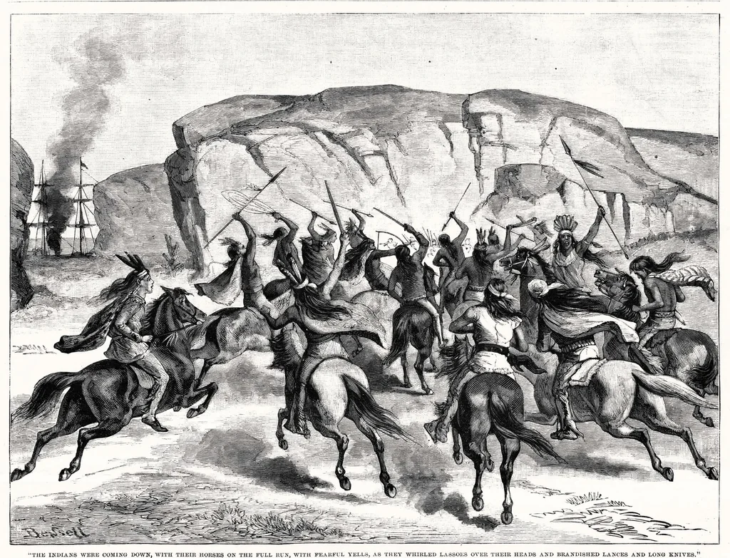 An illustration from Golden Days Volume 9 Number 10 (February 4, 1888), 1888, leaf 10