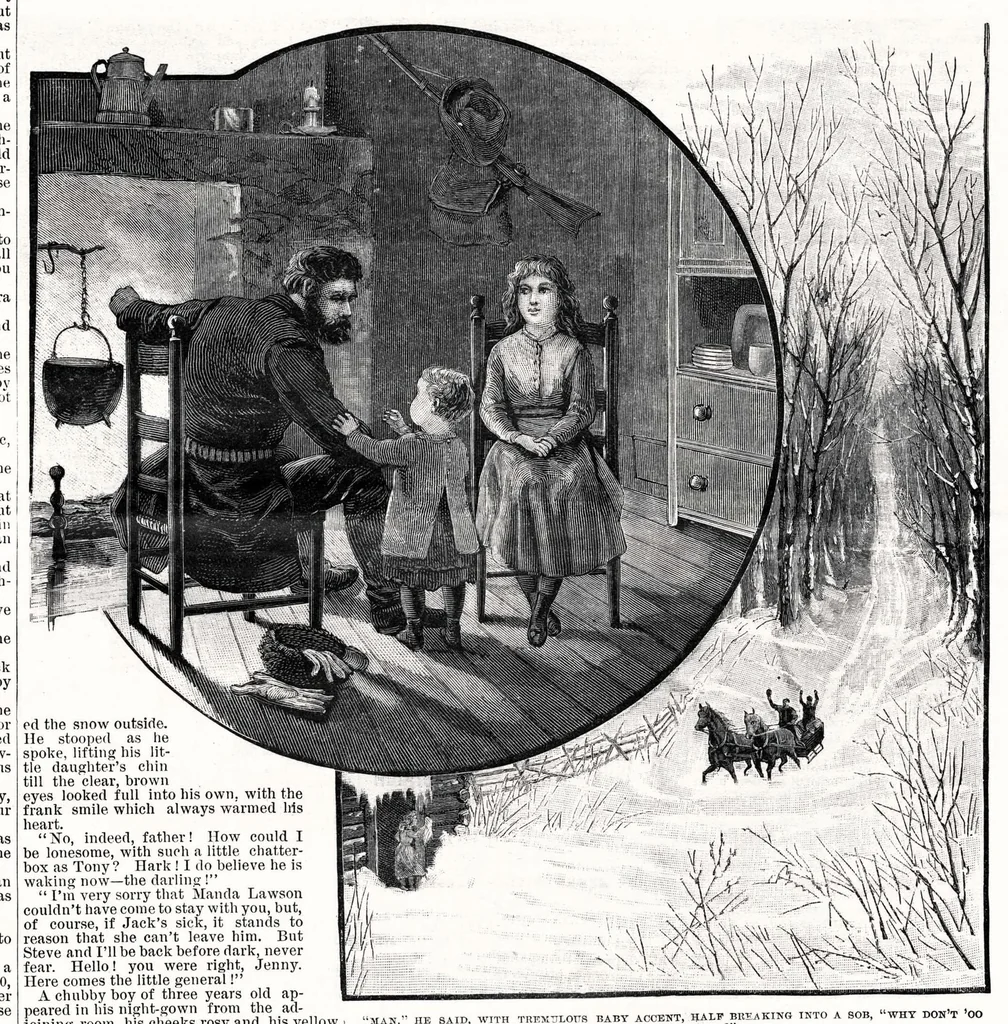 An illustration from Golden Days Volume 9 Number 10 (February 4, 1888), 1888, leaf 14