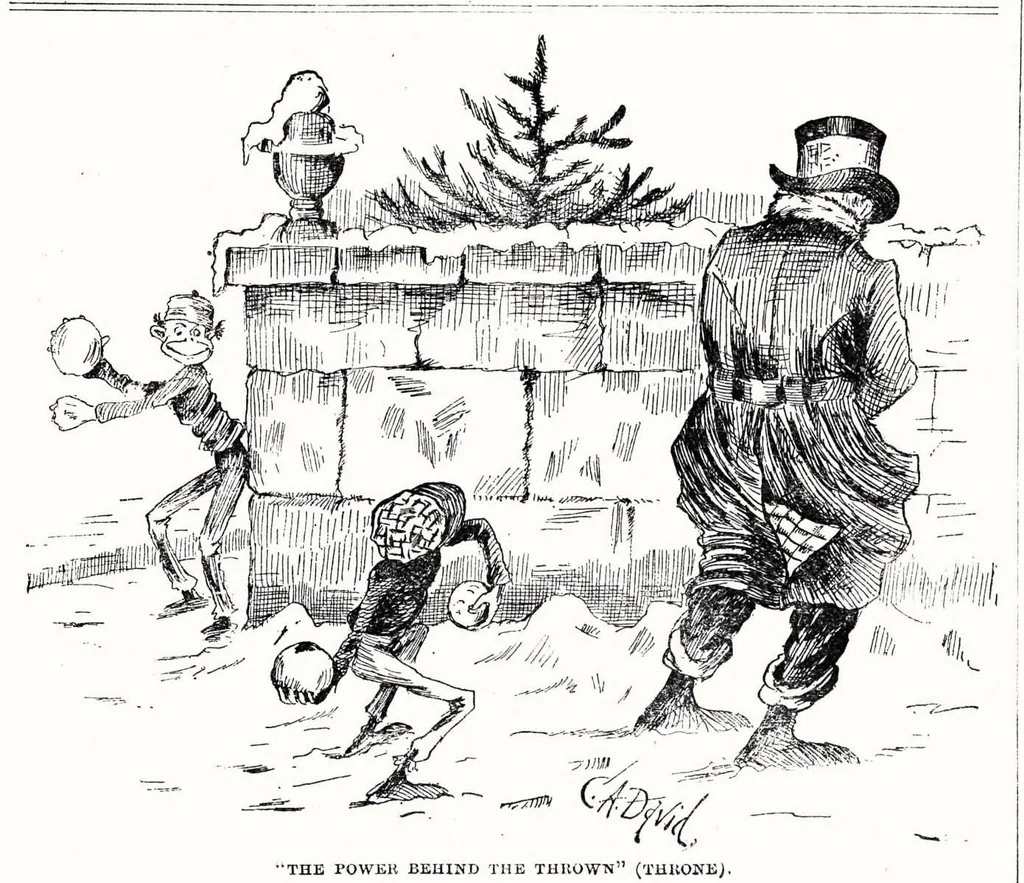 An illustration from Golden Days Volume 9 Number 10 (February 4, 1888), 1888, leaf 17