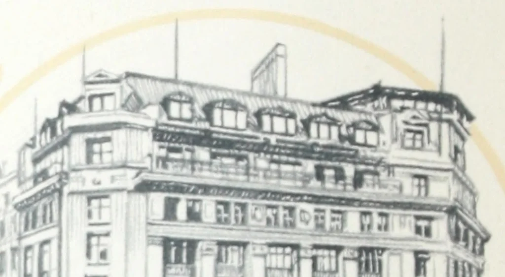 An illustration from Goodlass' superfine finishes : decorative work calling for the highest efficiency and to stand extraordinary conditions is portrayed in this book., 1930, leaf 21
