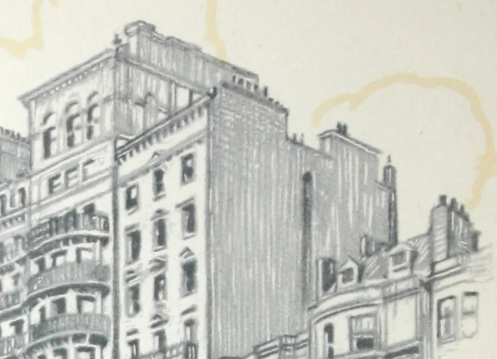 An illustration from Goodlass' superfine finishes : decorative work calling for the highest efficiency and to stand extraordinary conditions is portrayed in this book., 1930, leaf 7
