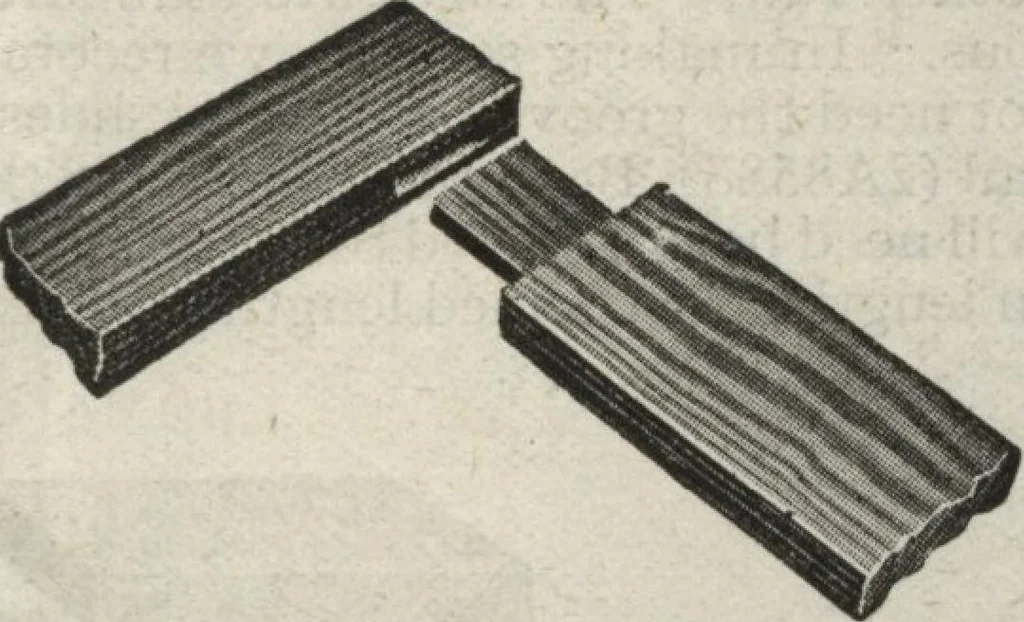 An illustration from Building material, 1918, leaf 30