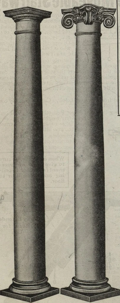 An illustration from Building material, 1918, leaf 55