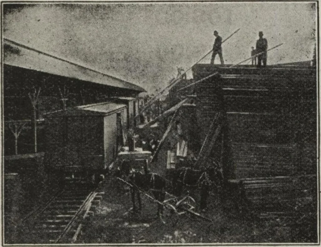 An illustration from Building material, 1918, leaf 58