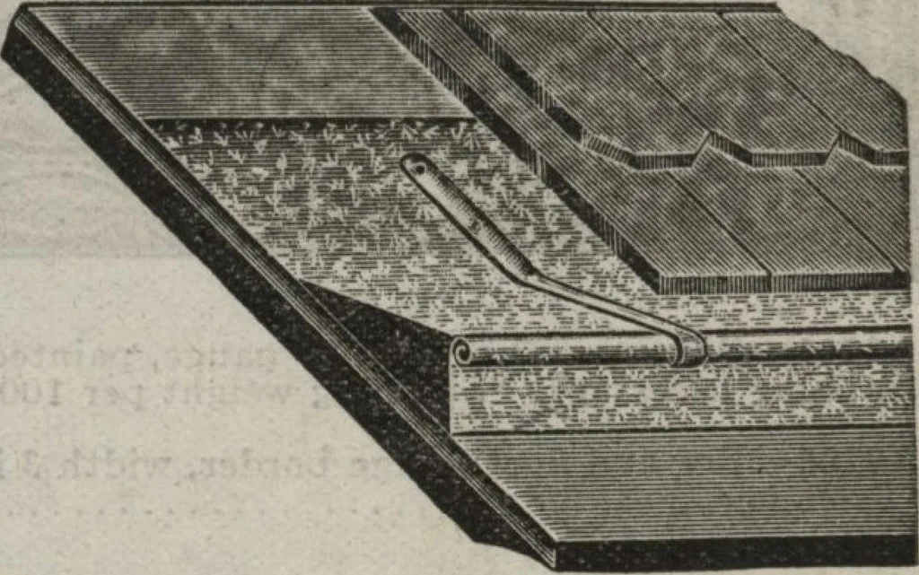 An illustration from Building material, 1918, leaf 97