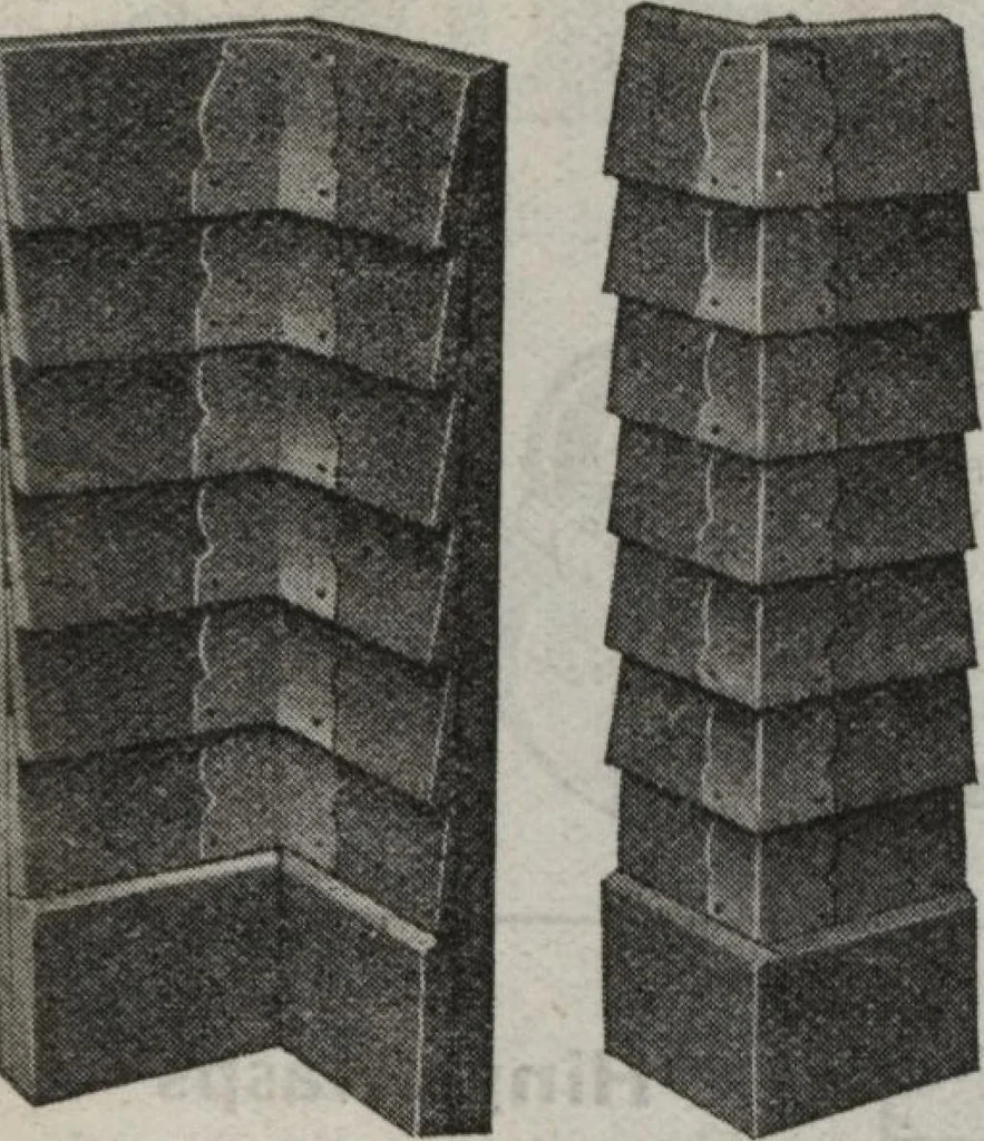 An illustration from Building material, 1918, leaf 98