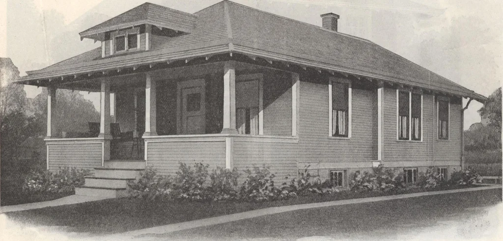 An illustration from Gordon-Van Tine homes, 1921, leaf 100