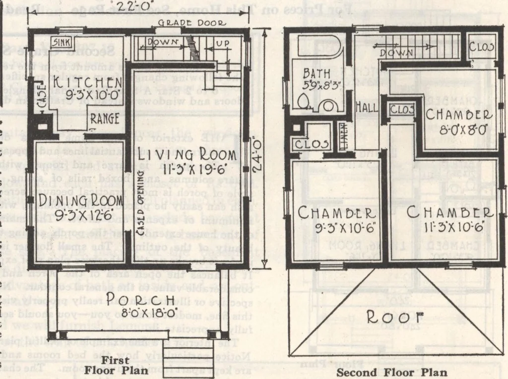 An illustration from Gordon-Van Tine homes, 1921, leaf 101