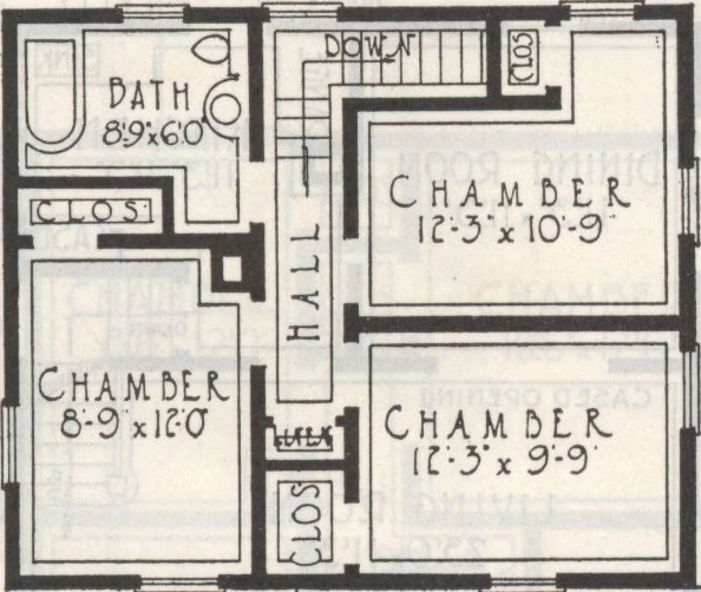 An illustration from Gordon-Van Tine homes, 1921, leaf 102