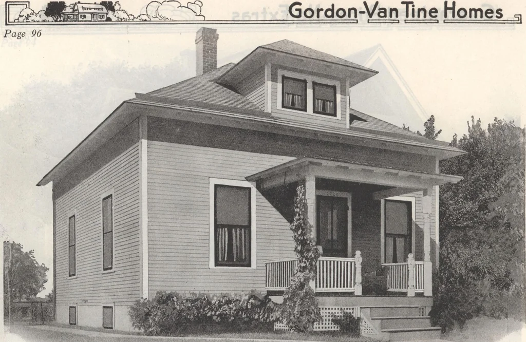 An illustration from Gordon-Van Tine homes, 1921, leaf 105