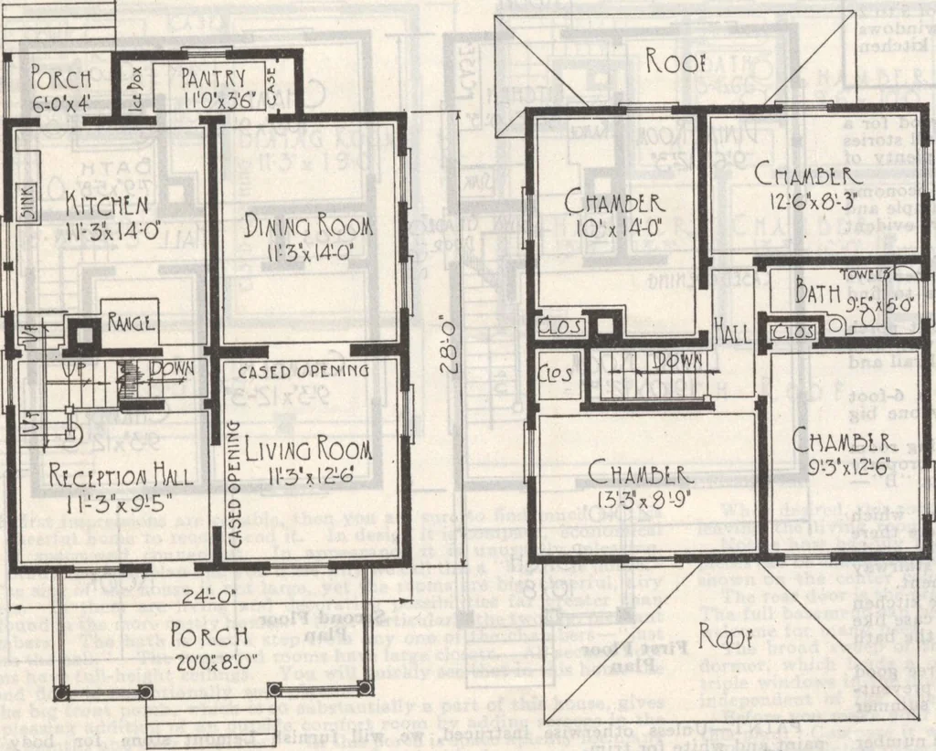 An illustration from Gordon-Van Tine homes, 1921, leaf 108
