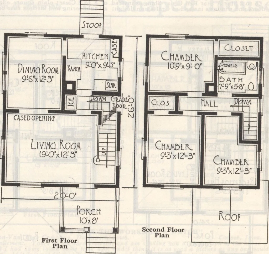 An illustration from Gordon-Van Tine homes, 1921, leaf 109