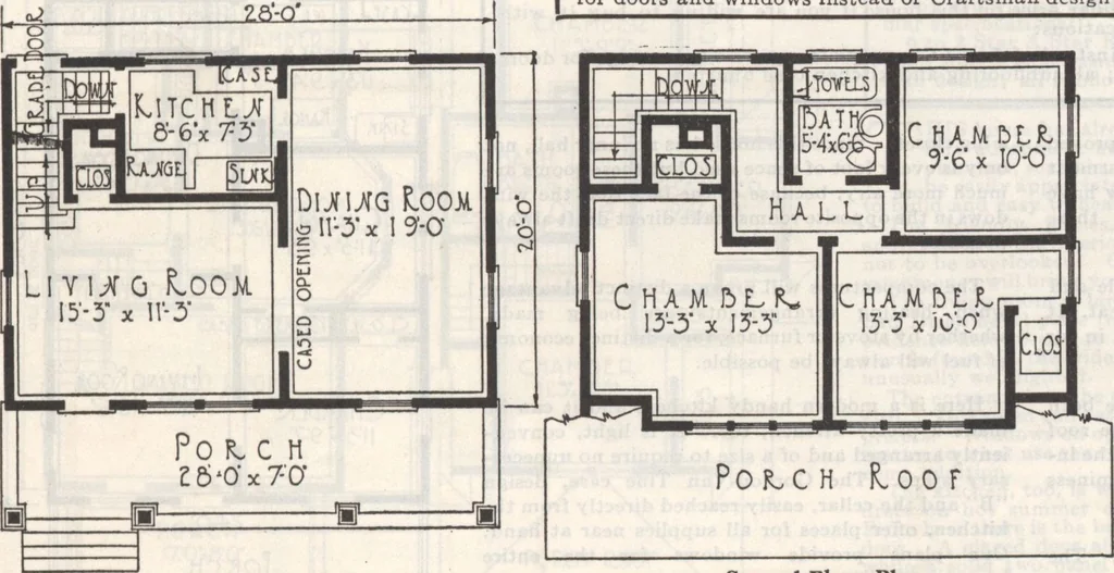 An illustration from Gordon-Van Tine homes, 1921, leaf 110