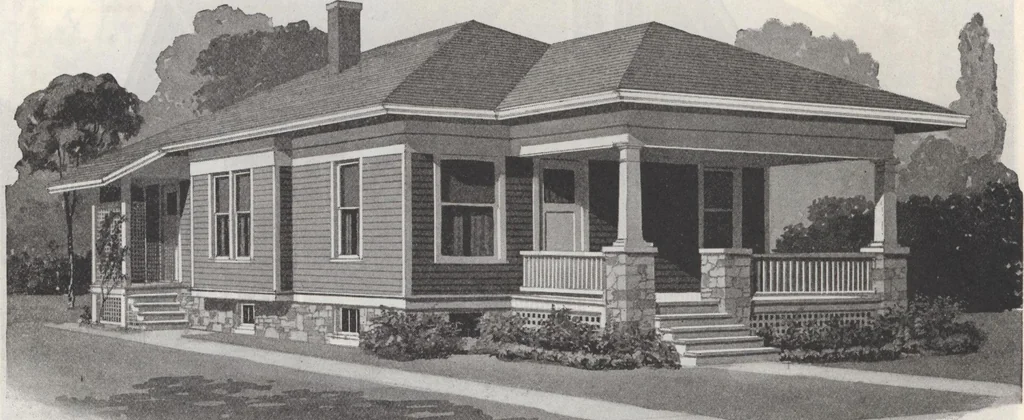 An illustration from Gordon-Van Tine homes, 1921, leaf 113