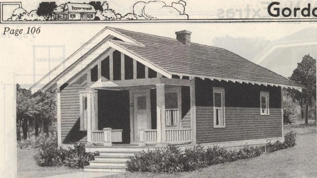 An illustration from Gordon-Van Tine homes, 1921, leaf 115