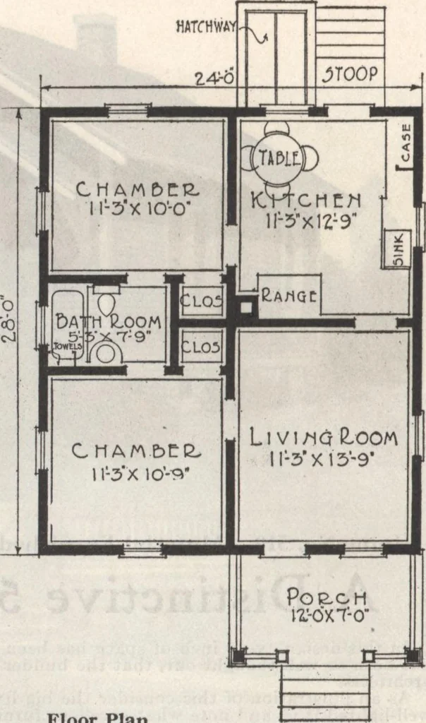 An illustration from Gordon-Van Tine homes, 1921, leaf 115