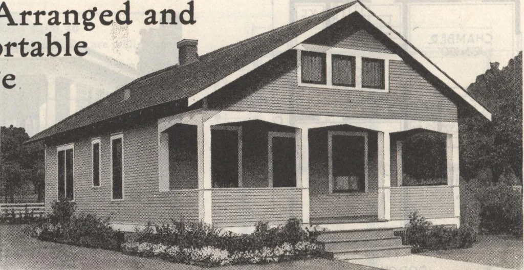 An illustration from Gordon-Van Tine homes, 1921, leaf 115