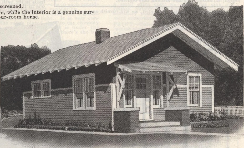An illustration from Gordon-Van Tine homes, 1921, leaf 116