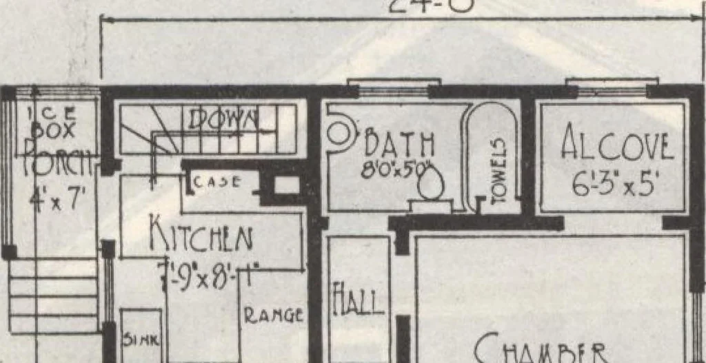 An illustration from Gordon-Van Tine homes, 1921, leaf 117