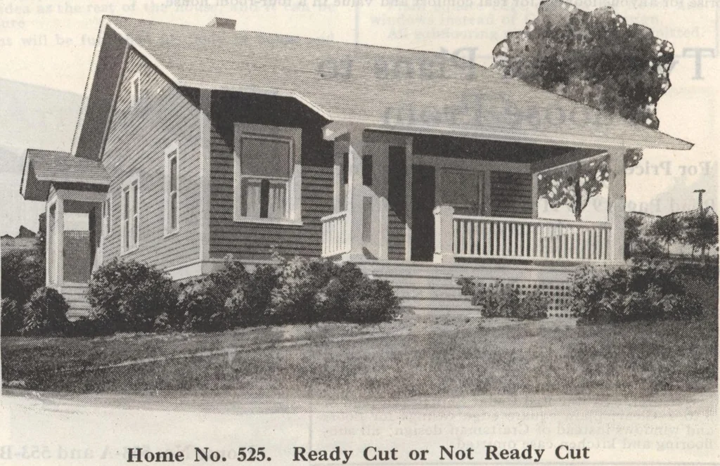 An illustration from Gordon-Van Tine homes, 1921, leaf 117