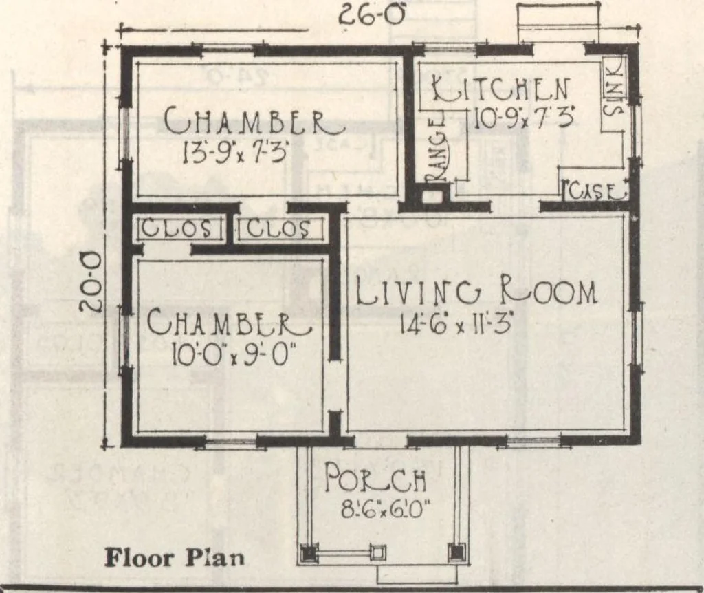 An illustration from Gordon-Van Tine homes, 1921, leaf 118