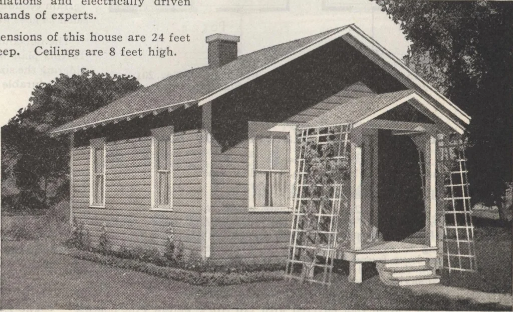 An illustration from Gordon-Van Tine homes, 1921, leaf 121