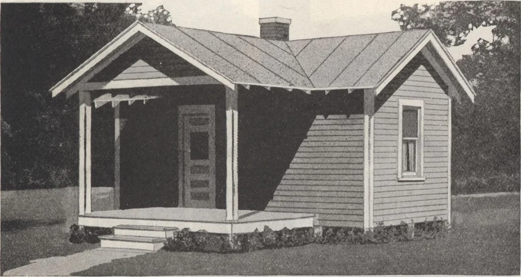 An illustration from Gordon-Van Tine homes, 1921, leaf 122