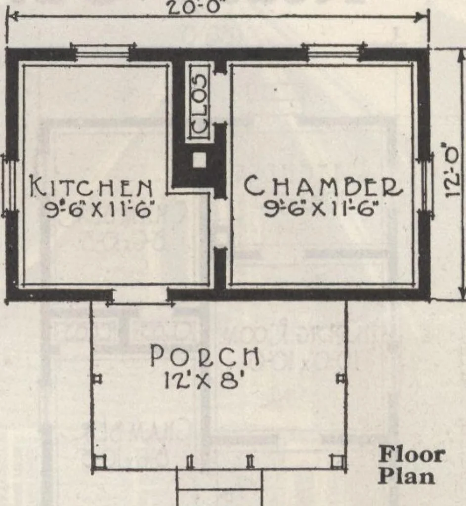 An illustration from Gordon-Van Tine homes, 1921, leaf 122