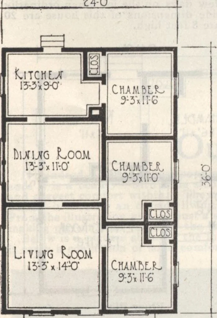 An illustration from Gordon-Van Tine homes, 1921, leaf 122