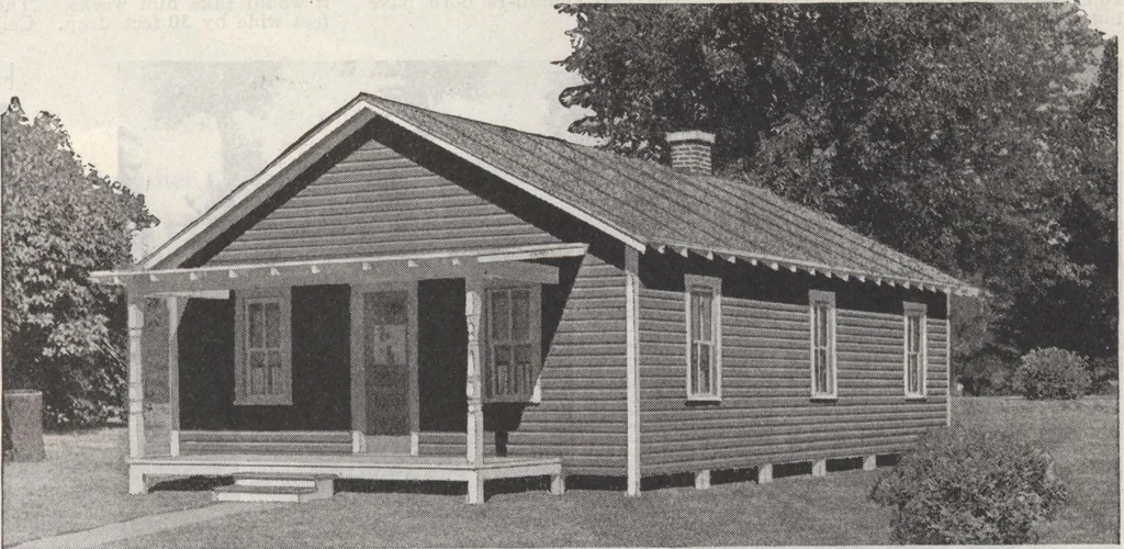 An illustration from Gordon-Van Tine homes, 1921, leaf 122