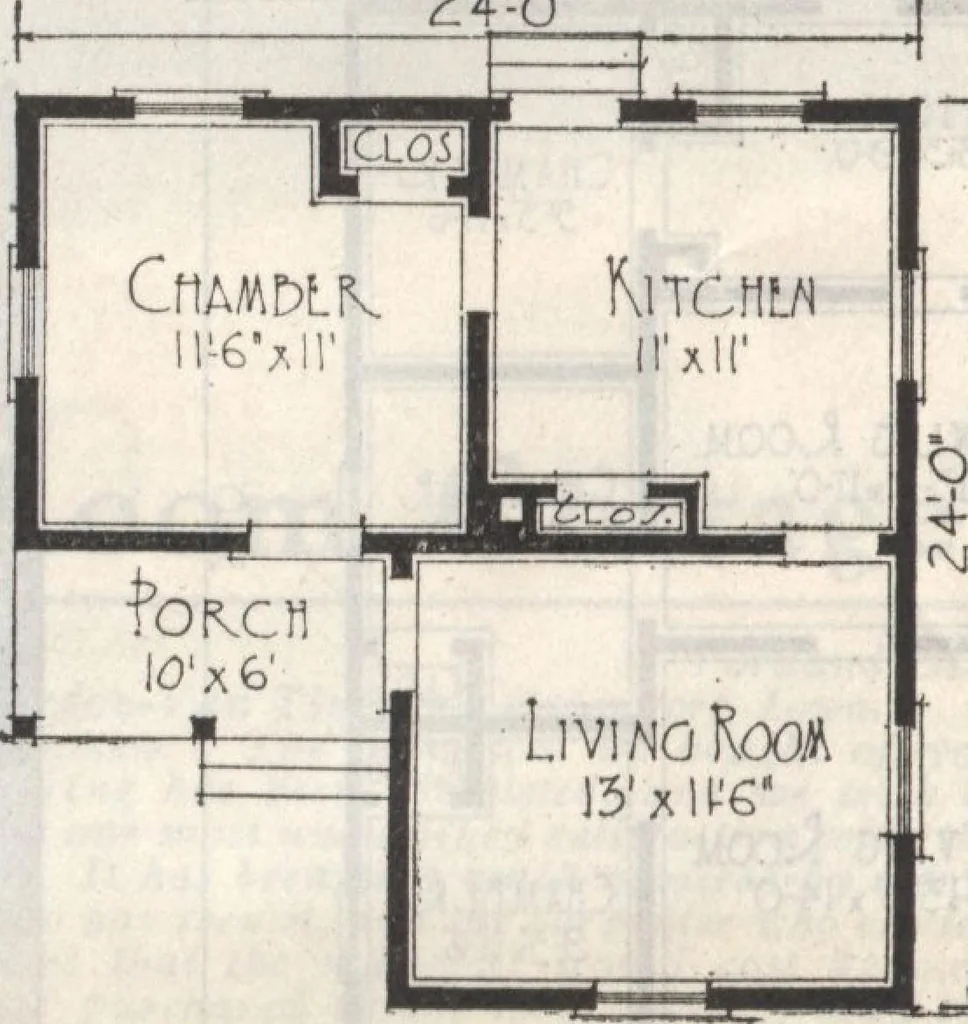An illustration from Gordon-Van Tine homes, 1921, leaf 123