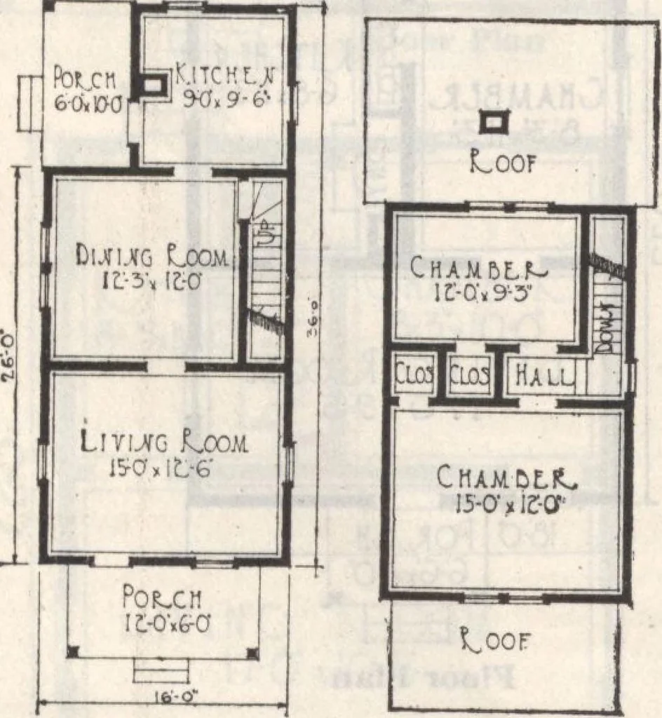 An illustration from Gordon-Van Tine homes, 1921, leaf 123