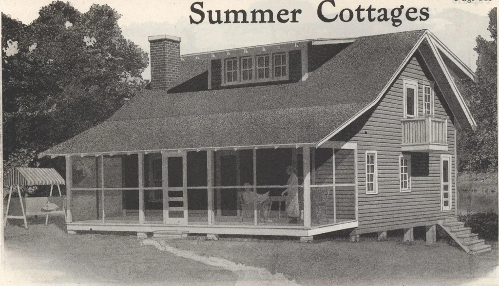 An illustration from Gordon-Van Tine homes, 1921, leaf 124