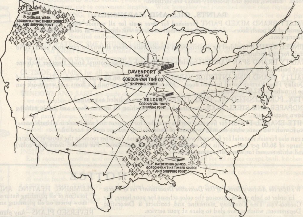 An illustration from Gordon-Van Tine homes, 1921, leaf 17