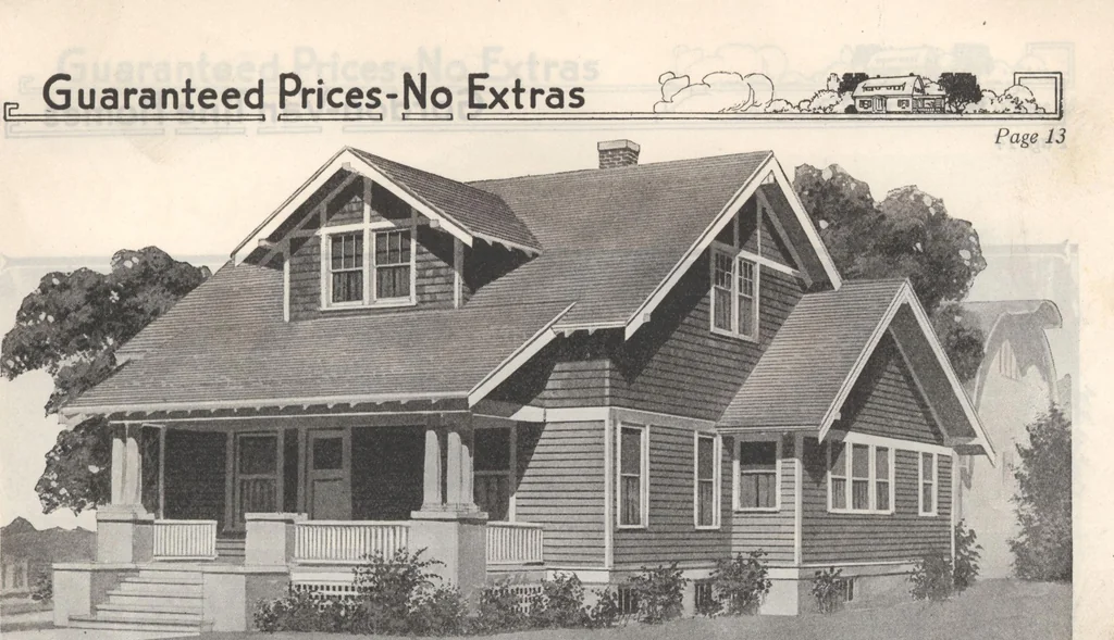 An illustration from Gordon-Van Tine homes, 1921, leaf 18