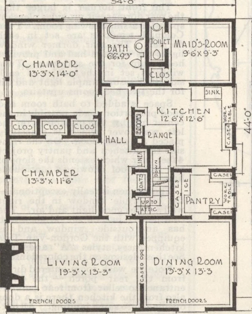 An illustration from Gordon-Van Tine homes, 1921, leaf 19
