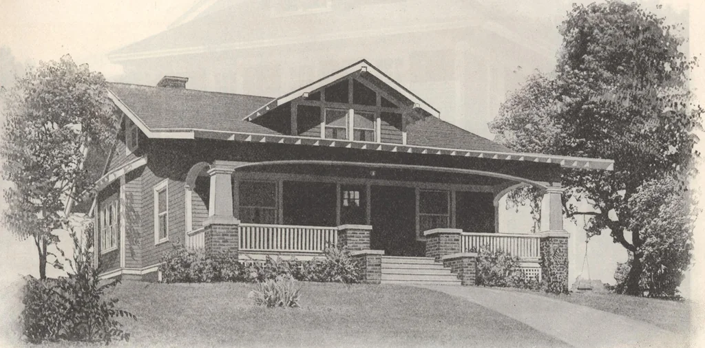 An illustration from Gordon-Van Tine homes, 1921, leaf 20