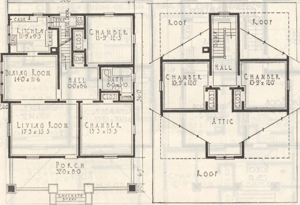 An illustration from Gordon-Van Tine homes, 1921, leaf 20